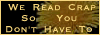 We Read Crap So You Don't Have To - Rec Updates Blog